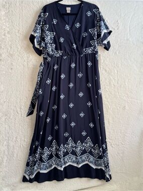formal blue mini dress V Neck Short Dark Navy Blue Lace Prom Dresses, Dark Navy Blue Short Lace Formal Homecoming Dresses, US 8 / Custom Color / With Rush+$19.99 main image 1